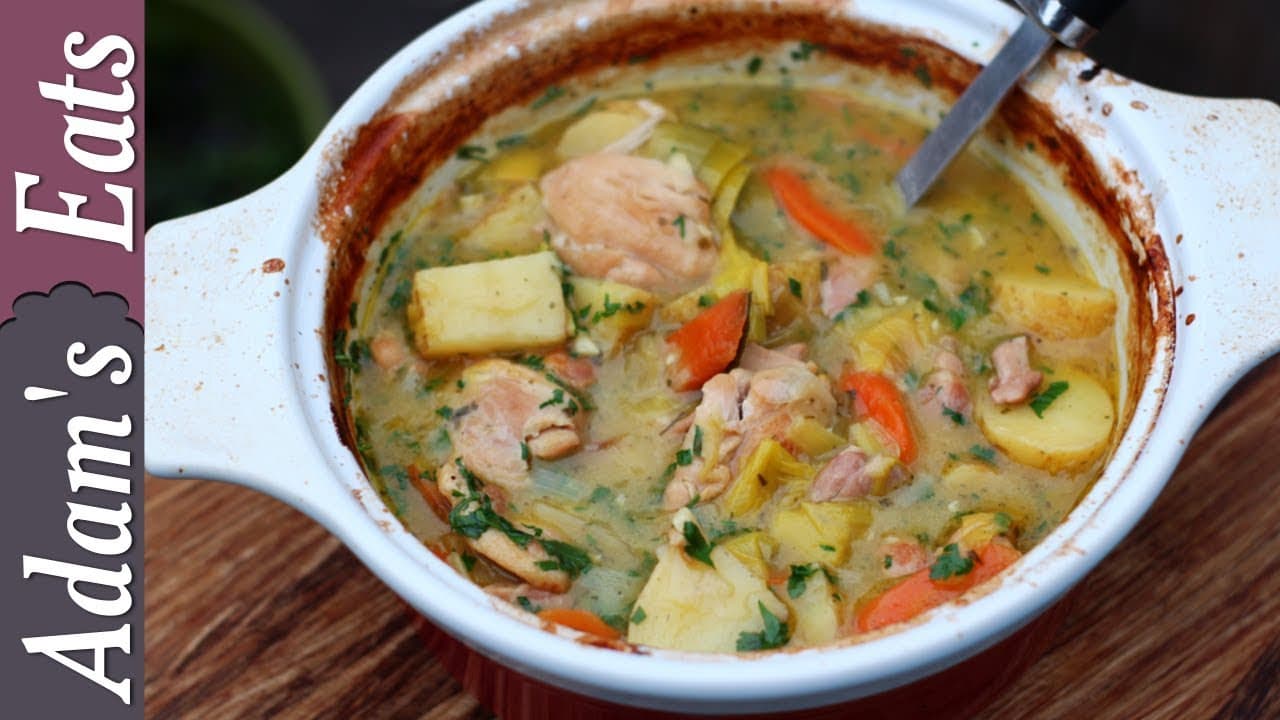 Video thumbnail: Chicken casserole with leek and potatoes | Comfort food recipe | Chicken casserole recipes