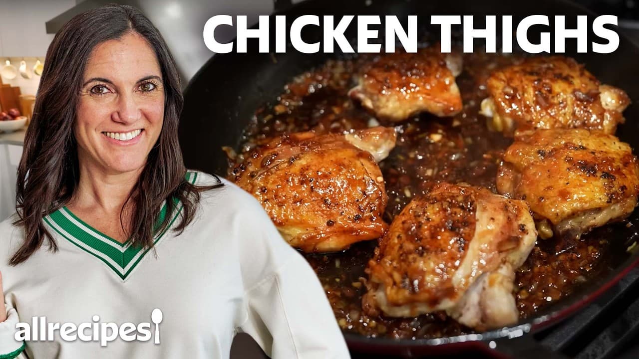 Video thumbnail: 4 Cheap and Easy Chicken Thigh Recipes | Allrecipes