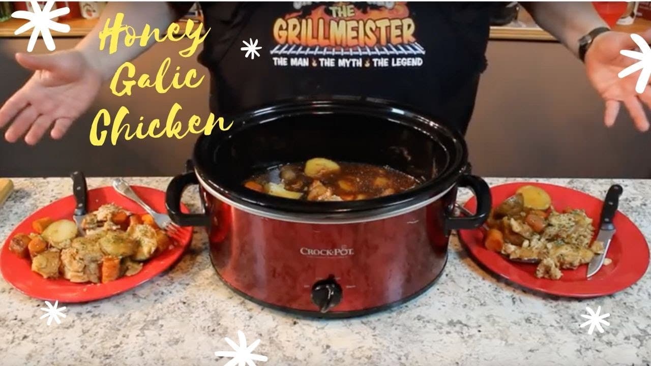 Video thumbnail: Crockpot Honey Garlic Chicken - 5 Hours on High - Perfect Dinner Tonight!