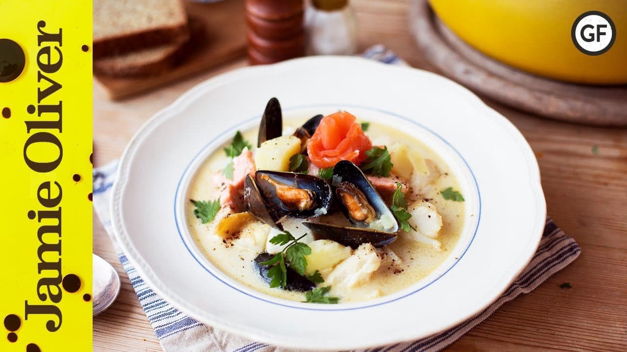 Video thumbnail: Irish Seafood Chowder | Donal Skehan