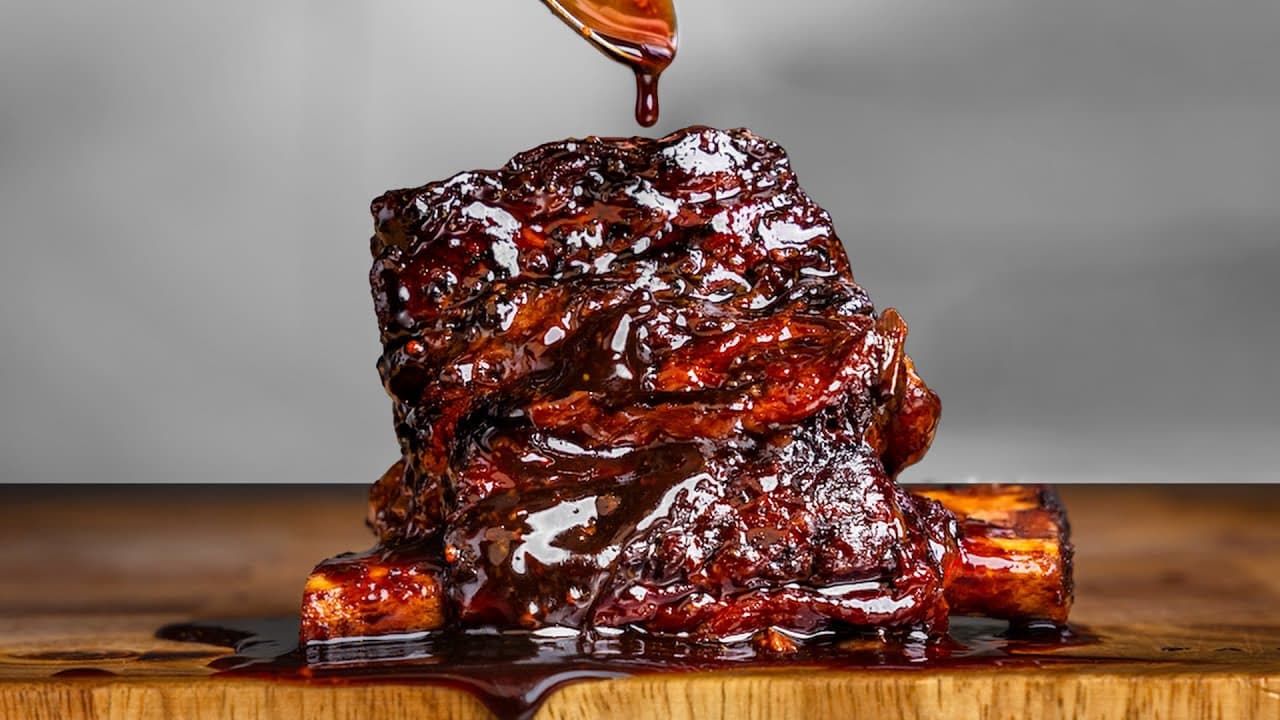 Video thumbnail: Michelin Star Beef Short Ribs at Home