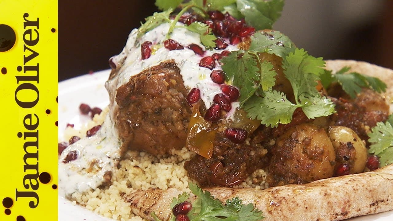 Video thumbnail: Classic Lamb Shank Tagine | Jamie Oliver