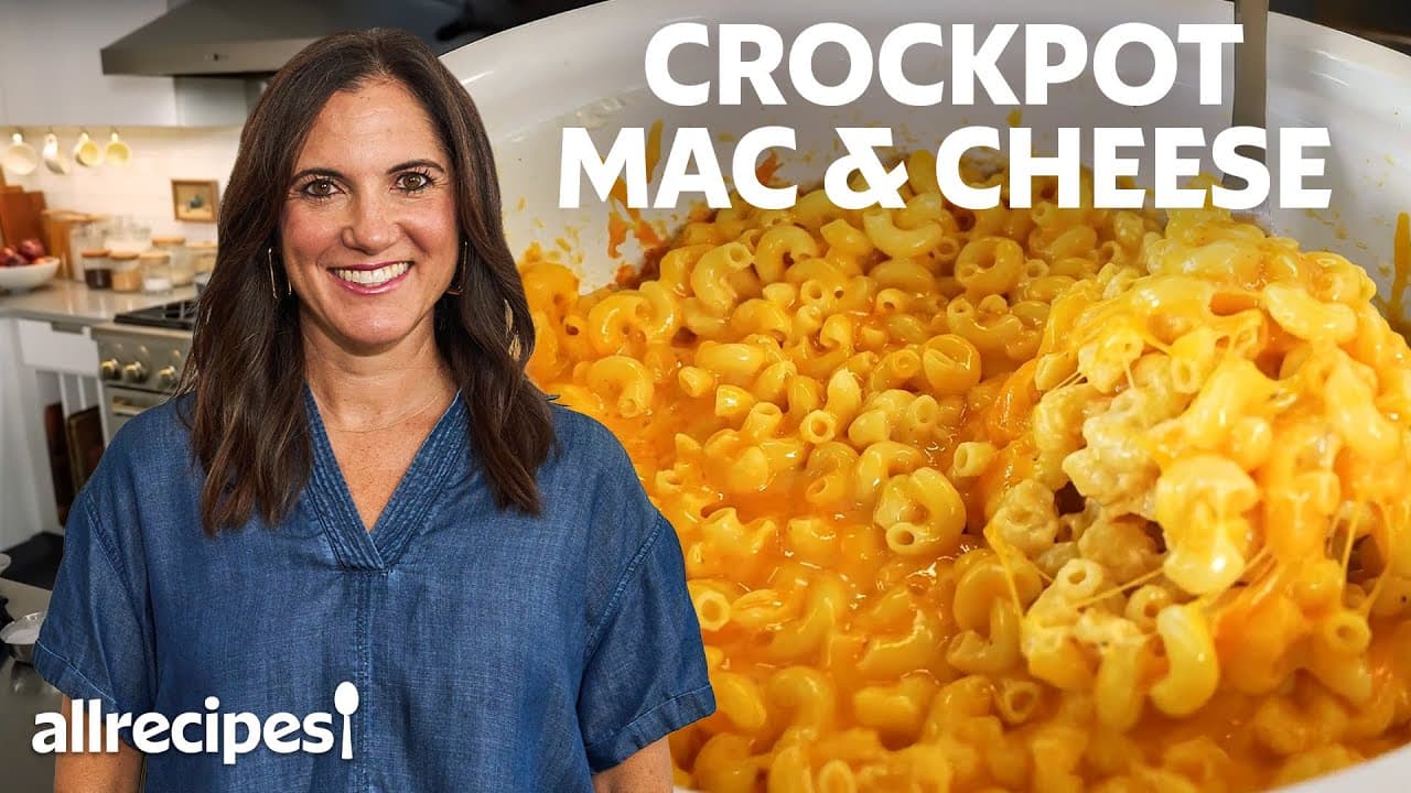 Video thumbnail: How to Make Macaroni and Cheese in a Crockpot | Allrecipes