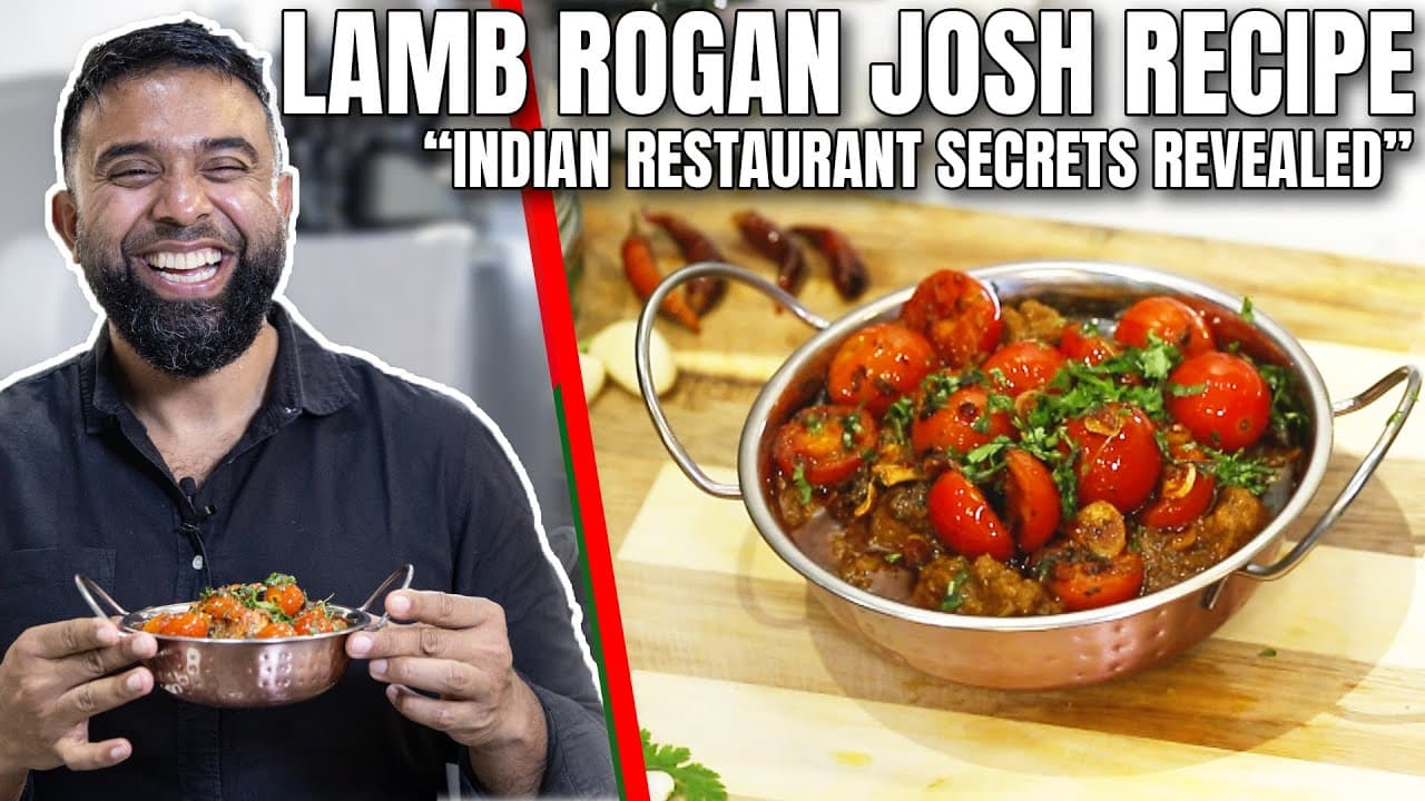 Video thumbnail: HOW TO make LAMB ROGAN JOSH - Full Recipe!