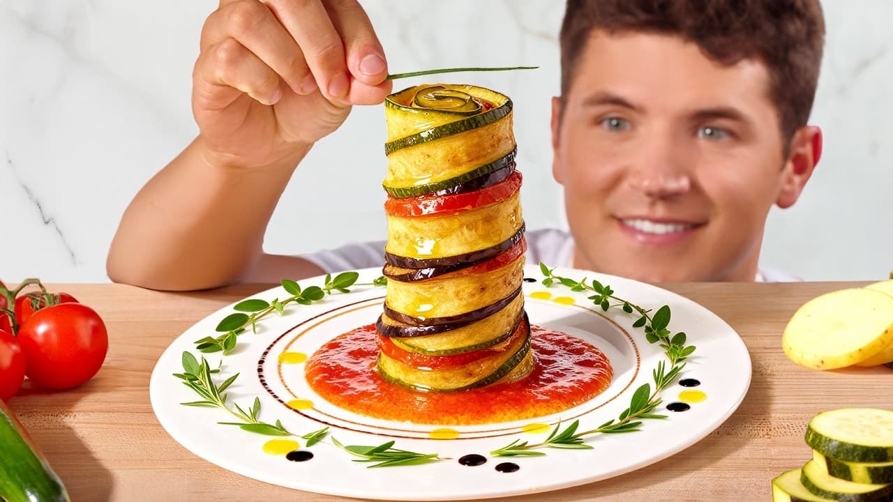 Video thumbnail: Homemade Ratatouille (Just Like The Movie)