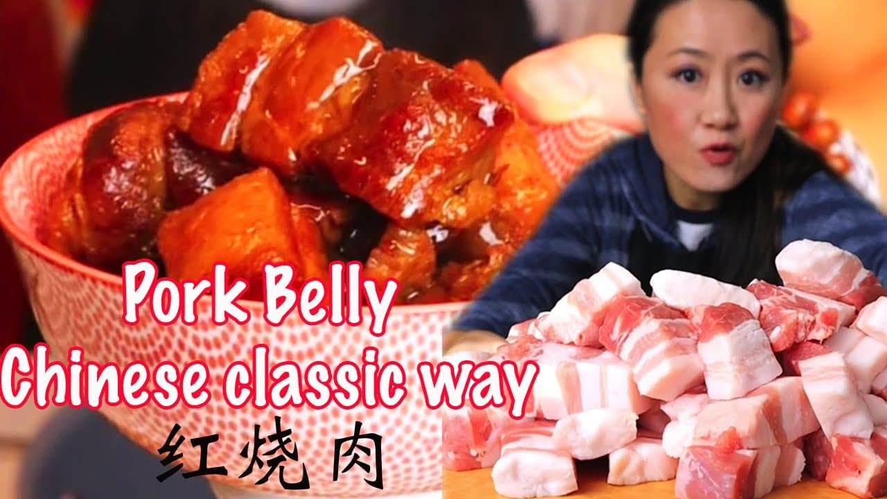 Video thumbnail: Pork belly the Chinese classic way, Hong Shao Rou 红烧肉