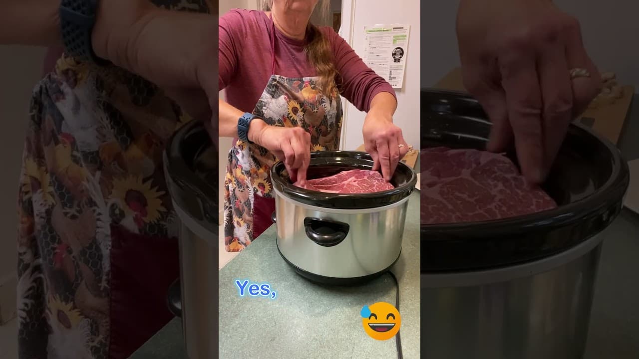 Video thumbnail: Crockpot Beef Pot Roast | Perfect Fall Meal
