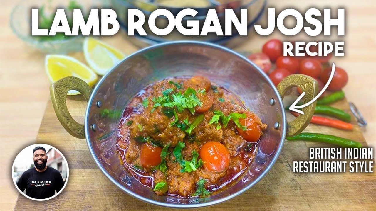 Video thumbnail: One Pot Lamb Rogon Josh (BIR) Indian Restaurant Recipe | No Nonsense Simple Cooking Method For All