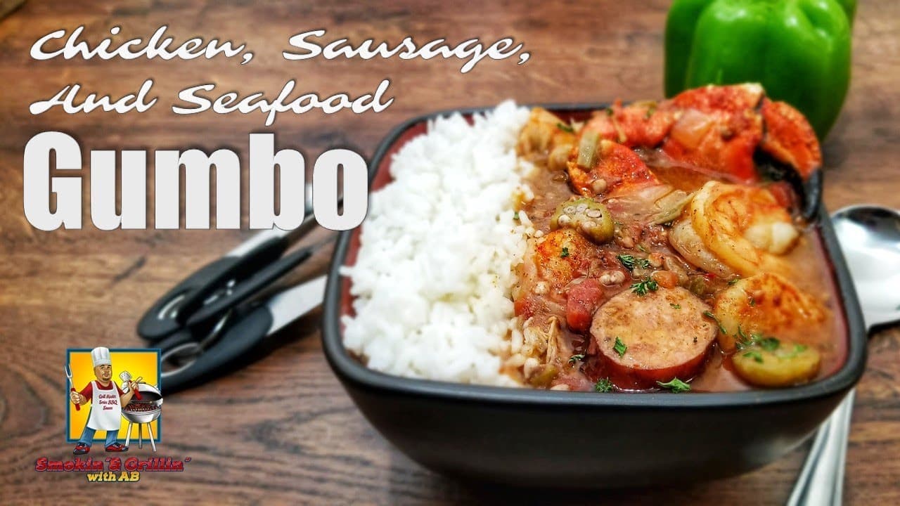 Video thumbnail: Seafood Gumbo Recipe | #SoulFoodSunday | Crock Pot Recipe