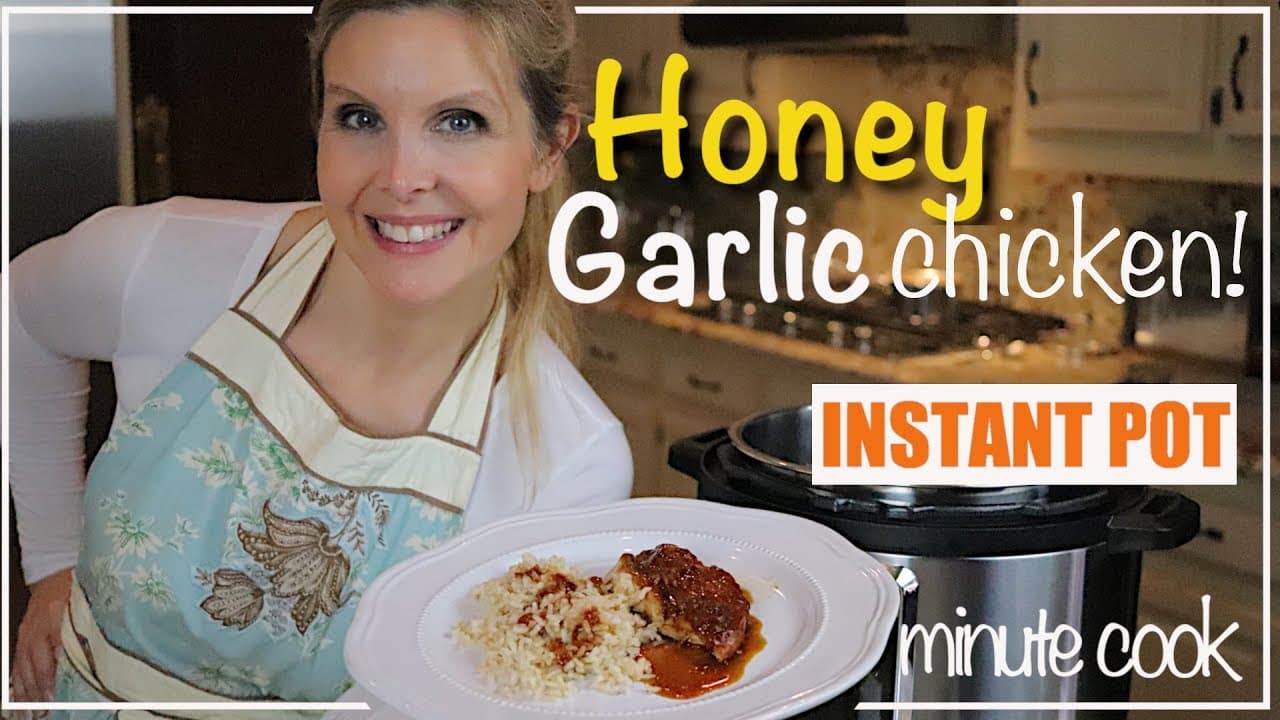 Video thumbnail: Honey Garlic Chicken Instant Pot| Easy and QUICK