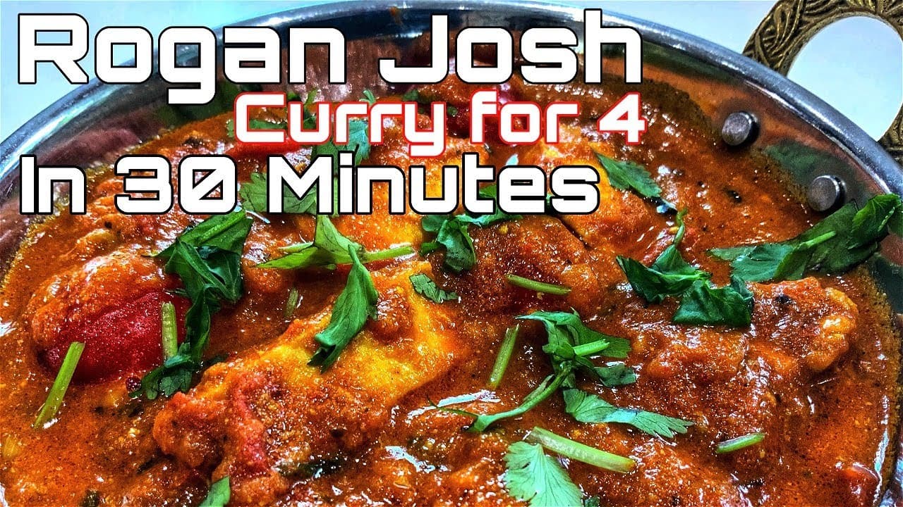 Video thumbnail: 🌶 FASTEST FAMILY ROGAN CHICKEN you will ever make in your LIFE!! 😱😋❤️