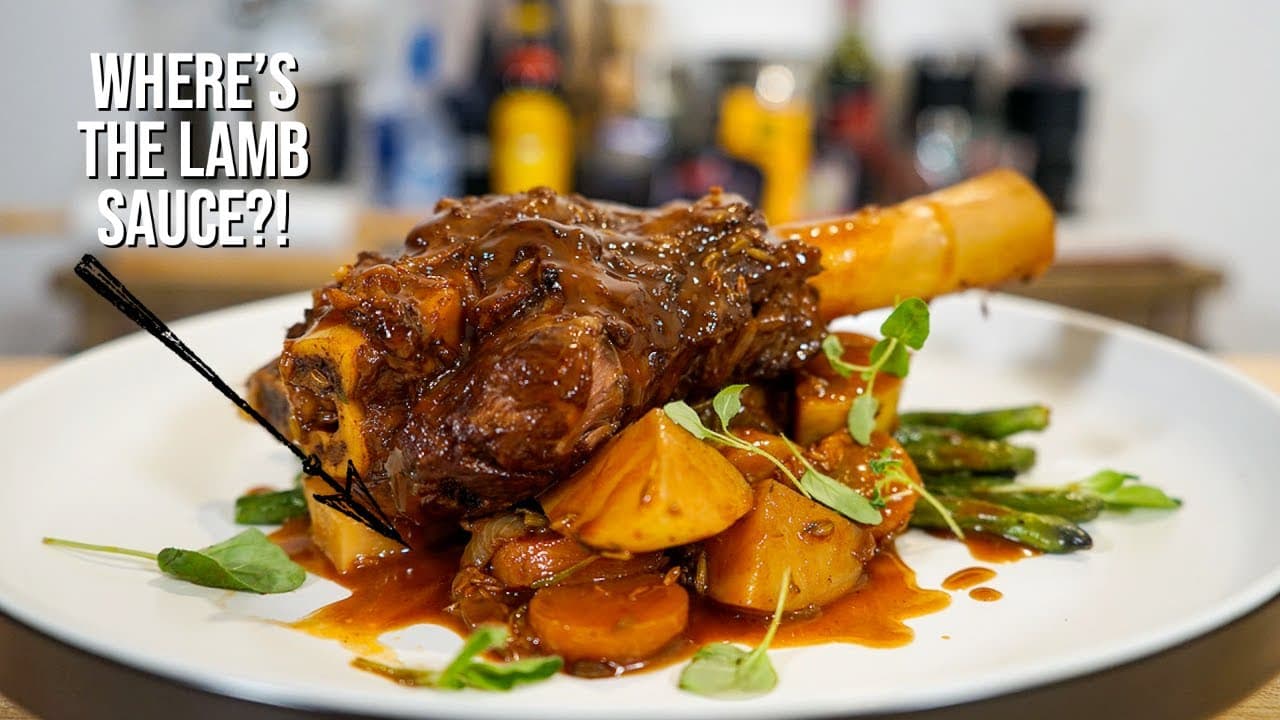 Video thumbnail: Perfect Slow Cooked Lamb Shanks
