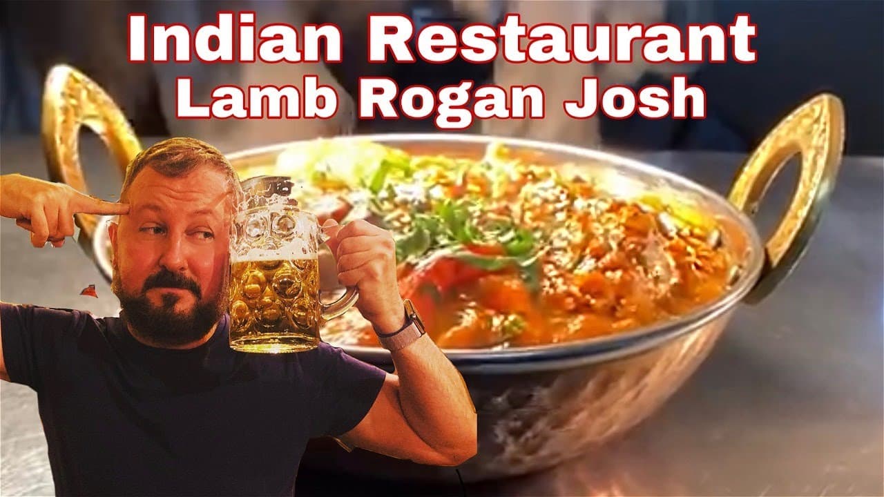 Video thumbnail: Indian Restaurant - Tender Lamb Rogan Josh - Al's Kitchen