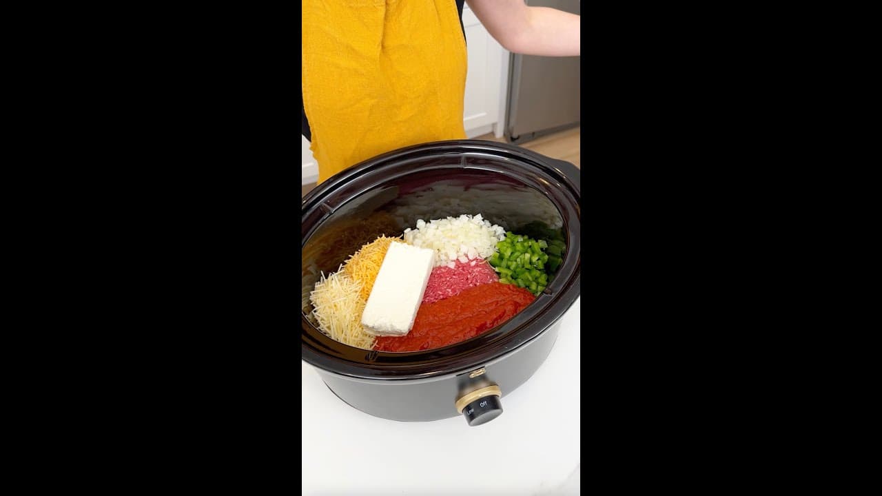 Video thumbnail: How did I not know about this crockpot dinner?