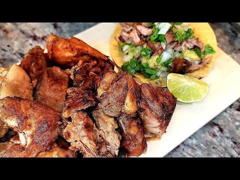 Video thumbnail: CARNITAS | Easy Carnitas Recipe | Slow Cooker Carnitas Recipe