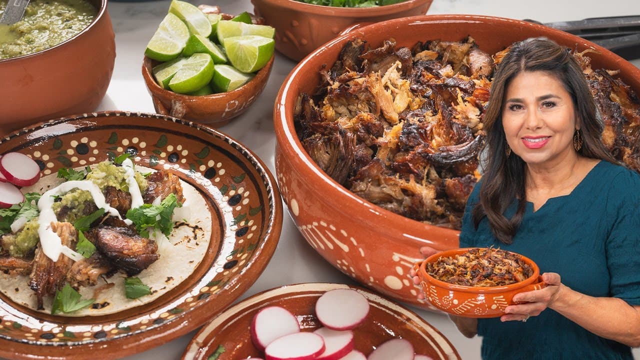 Video thumbnail: HOW TO MAKE DELICIOUS PORK CARNITAS IN A CROCKPOT: Healthier Without Sacrificing on Flavor