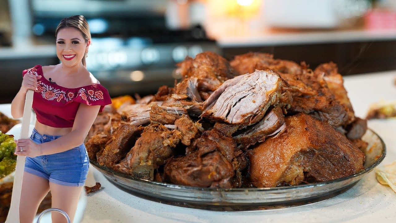 Video thumbnail: How to make TRADITIONAL MEXICAN CARNITAS, the EASIEST, SIMPLEST, and most DELICIOUS Recipe!
