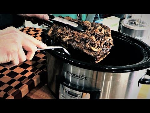 Video thumbnail: Beef Brisket in Slow Cooker