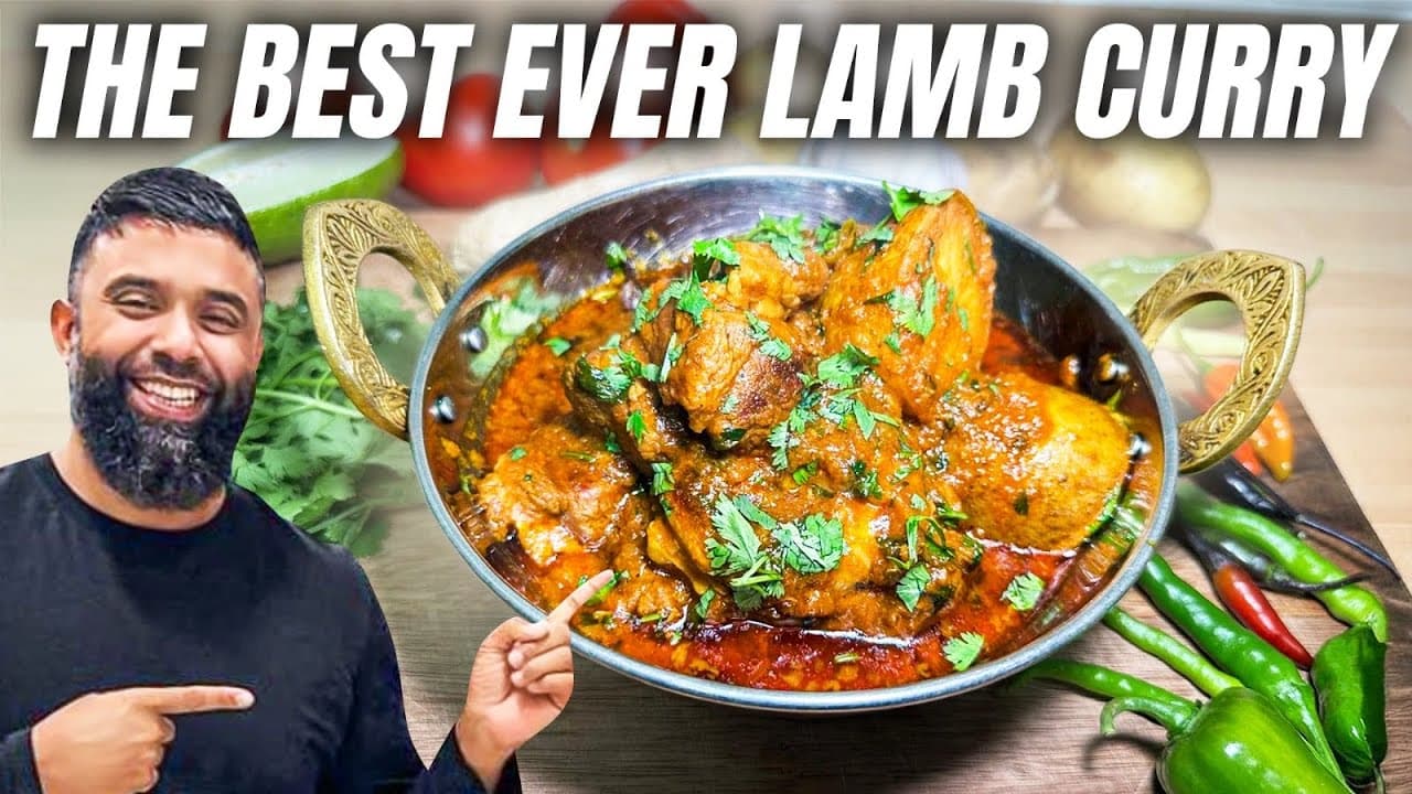 Video thumbnail: "The Best Ever Lamb Curry Recipe Ever" | Easy Step by Step Tutorial