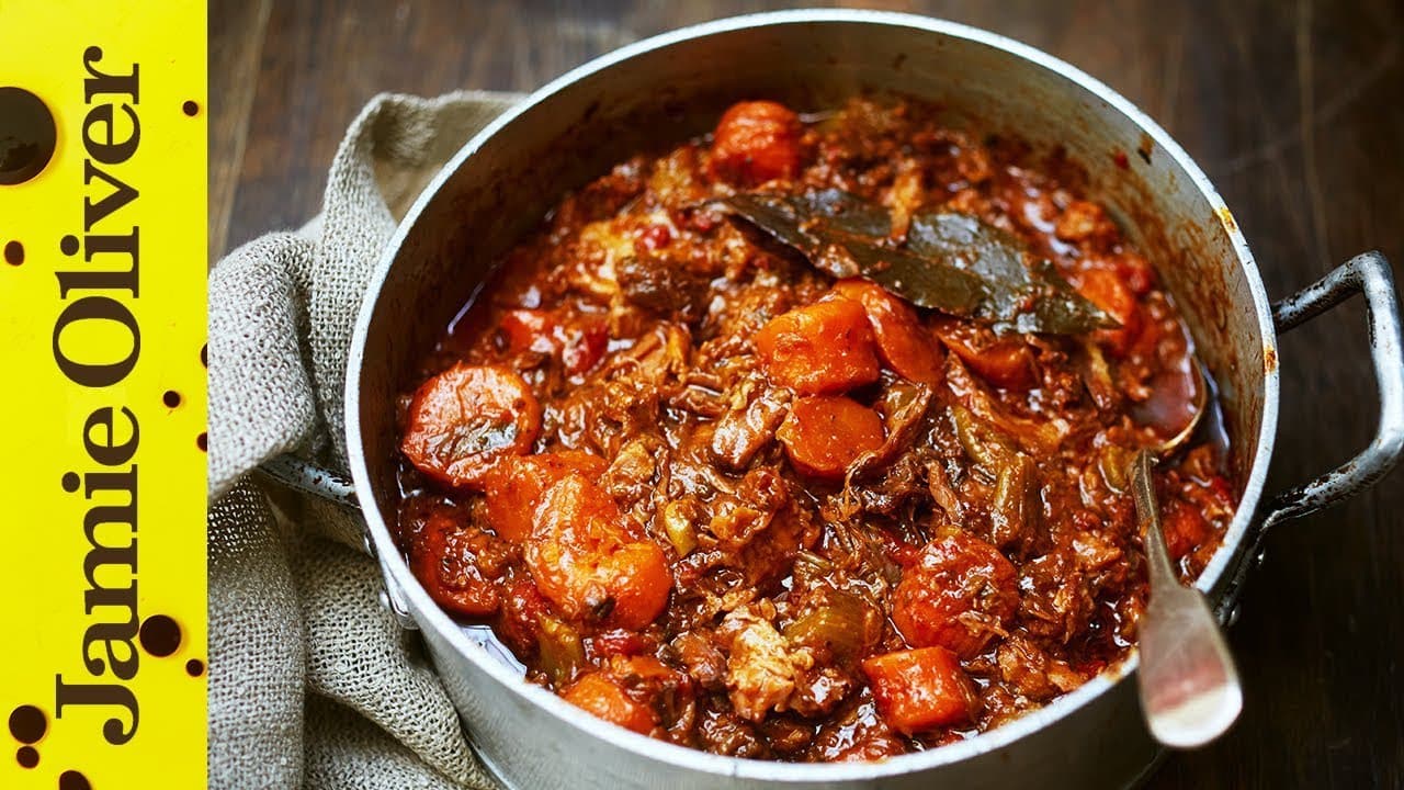 Video thumbnail: Easy Slow-cooked Beef Stew 3 Ways | Jamie Oliver