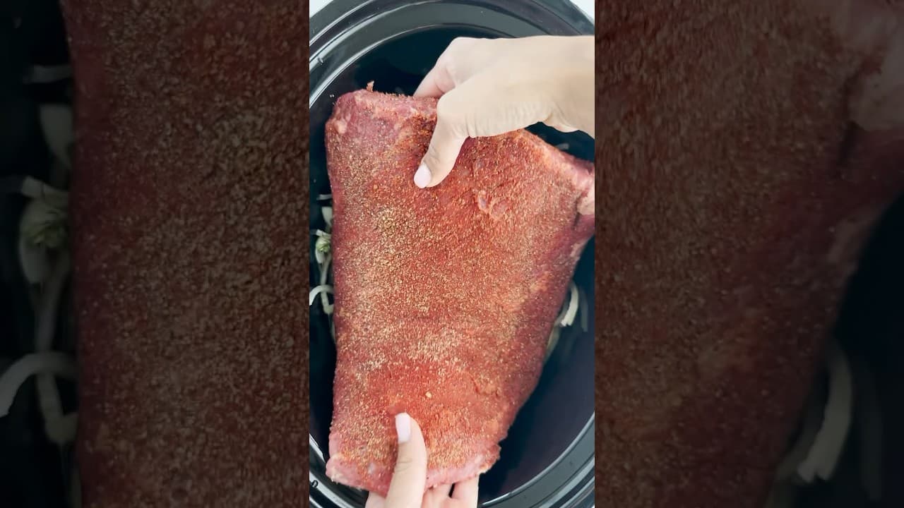 Video thumbnail: Easy Slow Cooker Beef Brisket Recipe