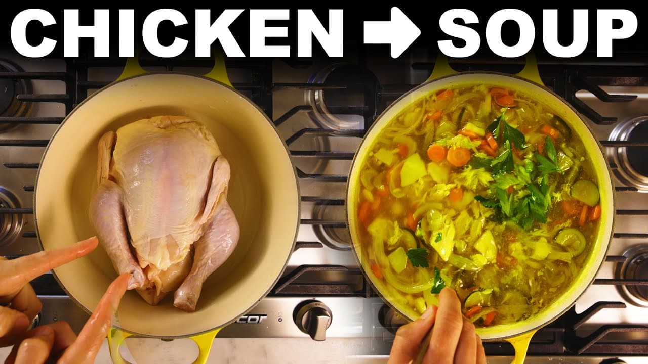 Video thumbnail: Chicken soup 101