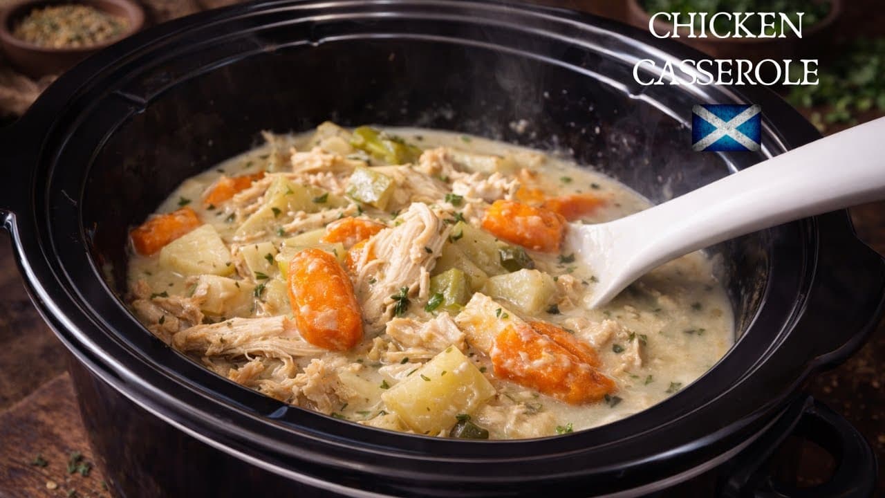 Video thumbnail: Simple Chicken Stew | Easy Slow Cooker Summer Recipe