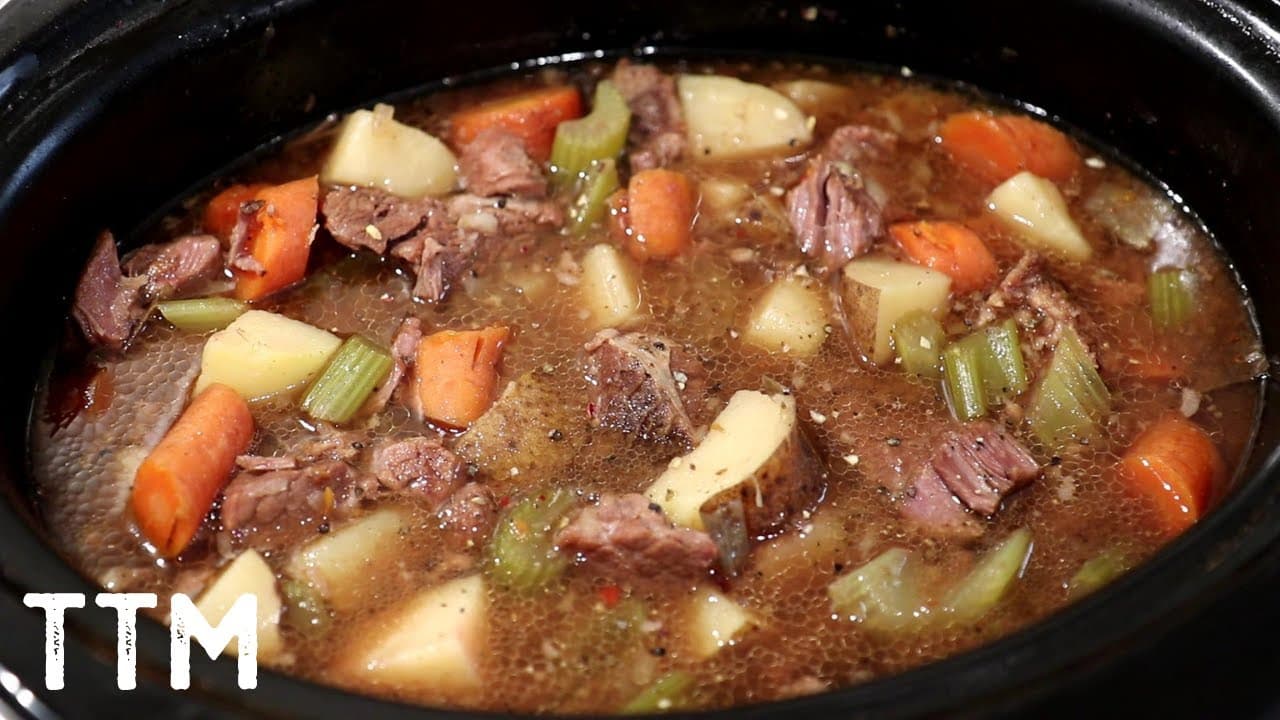 Video thumbnail: Easy Crock Pot Beef Stew Recipe