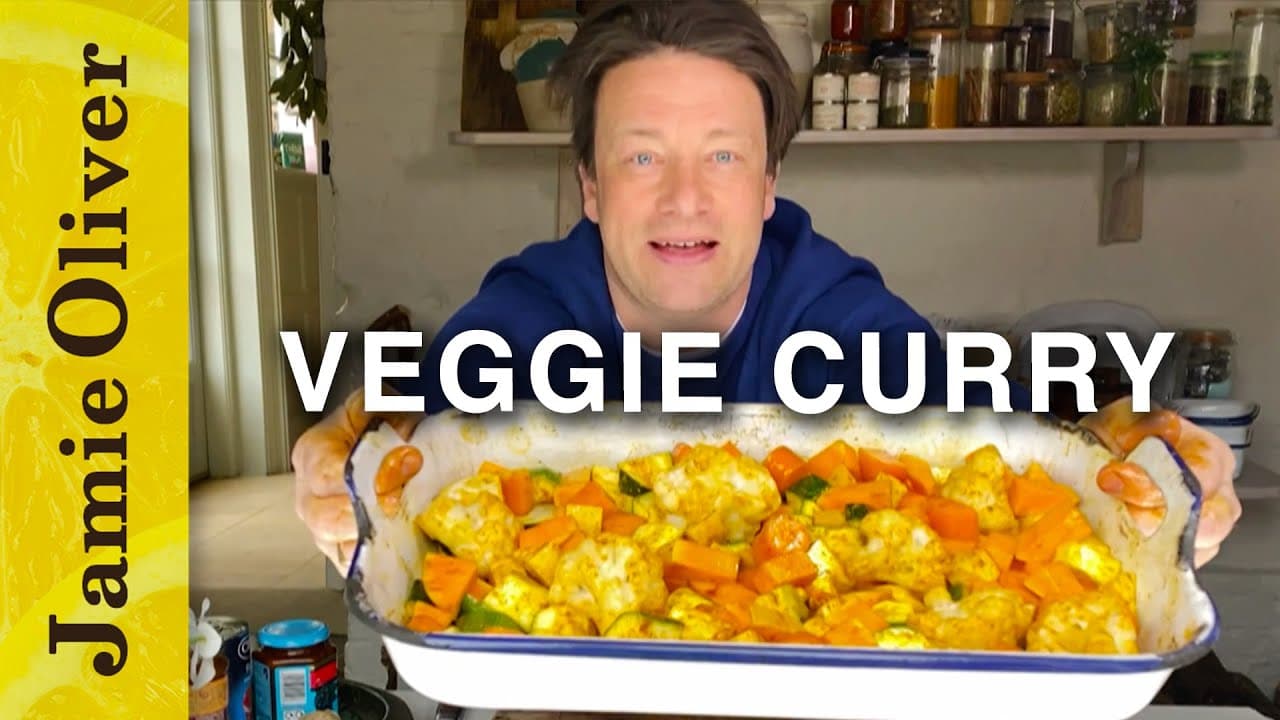 Video thumbnail: Fragrant Veggie Curry | Jamie Oliver